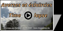 Averses et éclaircies Time          lapse