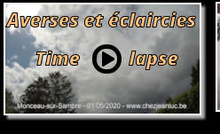 Averses et éclaircies Time          lapse