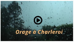 Orage à Charleroi